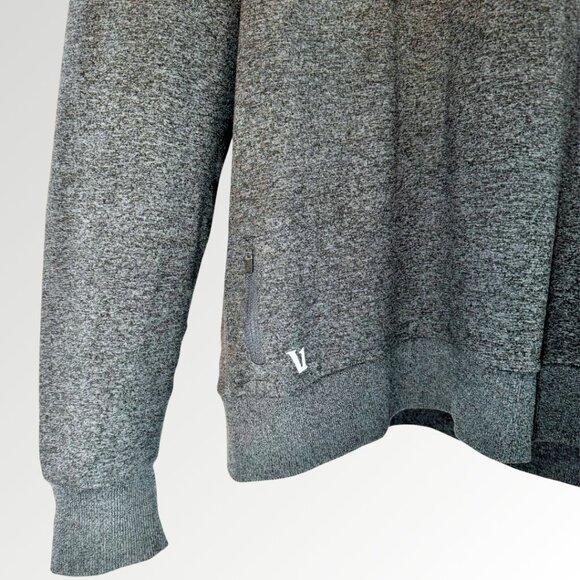vuori Men's Ponto Performance Crew in Charcoal Heather - XL - Picture 5 of 15